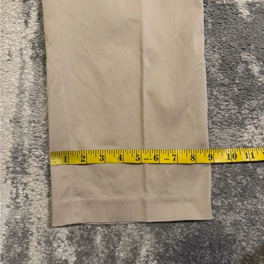 Liz Claiborne Beige Ankle Trousers
